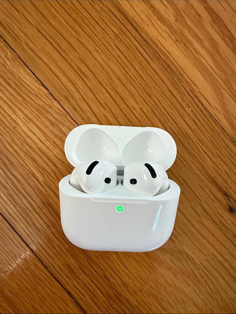 Apple AirPod pros with noise cancellingWhite Wireless Earbuds with Charging Case